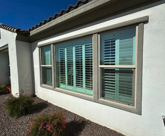 Window screens brushed and reinstalled on a Gardena home